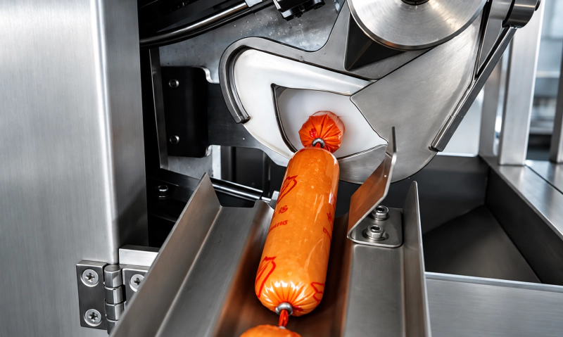 Sausage linking and clipping process